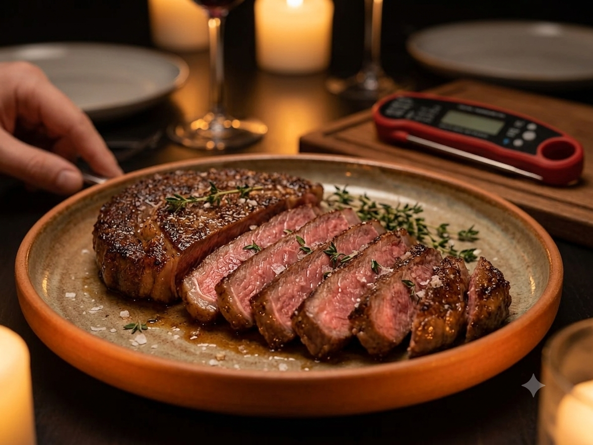 Instant-read meat thermometer